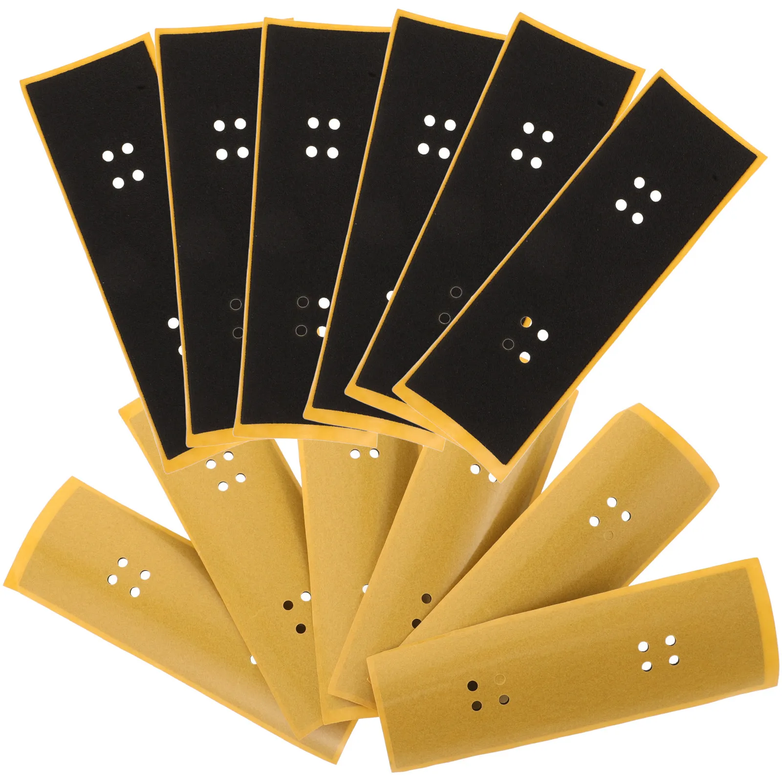 

12 шт. сменных противоскользящих накладок с прочным клеевым покрытием для мини-скейтбордов, аксессуары