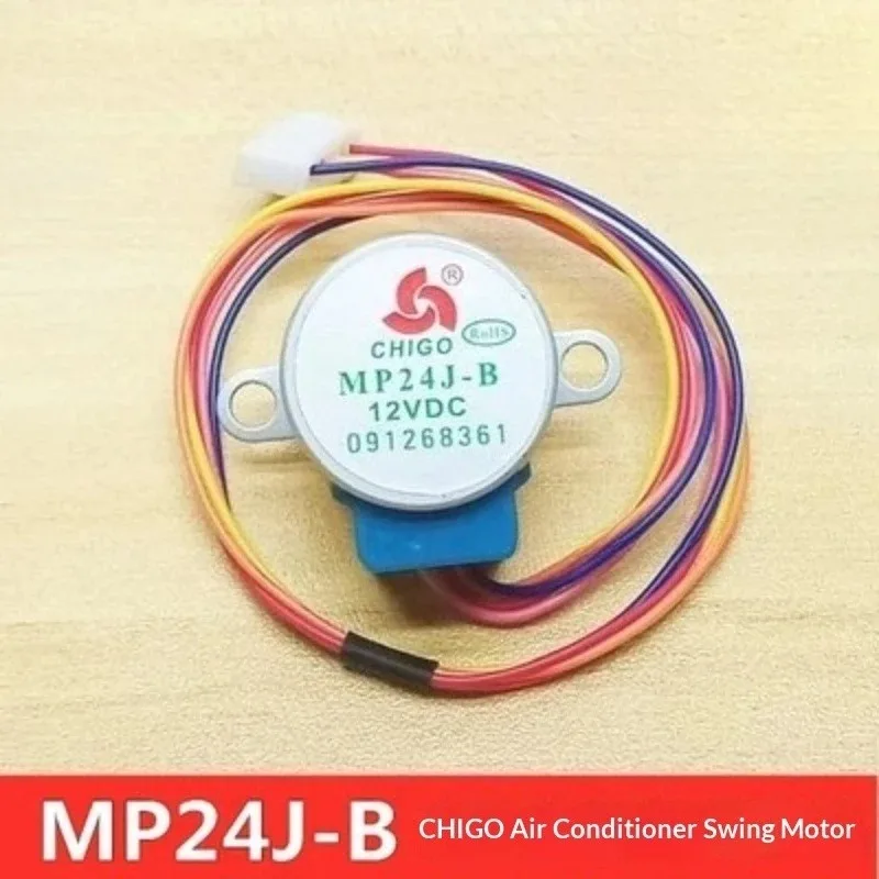 

MP24J-B 12V is suitable for air conditioner 1p1.5p internal unit hang-up synchronous swing blade sweeping motor air guide motor