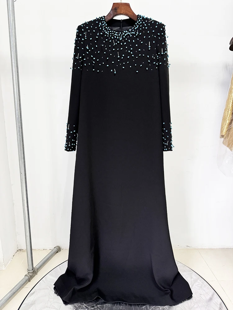 O'DRESSY High Street Maxi Dress Beaded 4