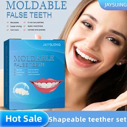 Shapeable Gutta-percha Set Easy To Install Long-lasting and Non-falling Filling Denture Teeth Gaps Denture Bonding Repair Kit