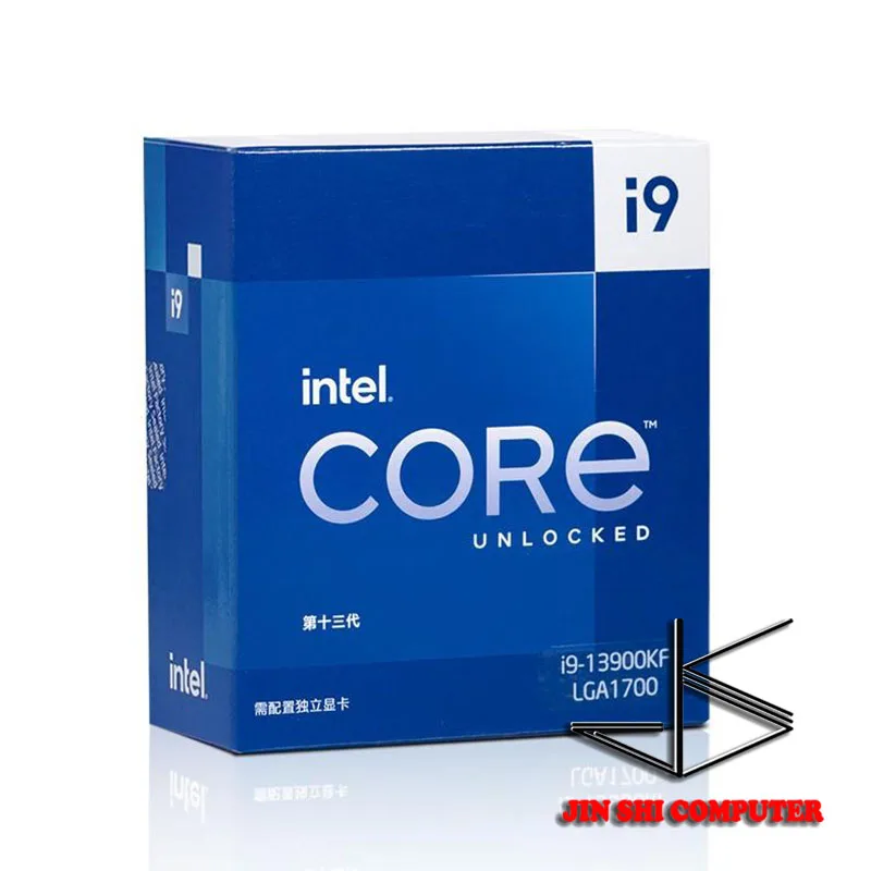 NEW Intel Core i9-13900KF BOX 3.0 GHz 24-Core 32-Thread CPU Processor 10NM L3=36M 125W LGA 1700 New Sealed but without Cooler