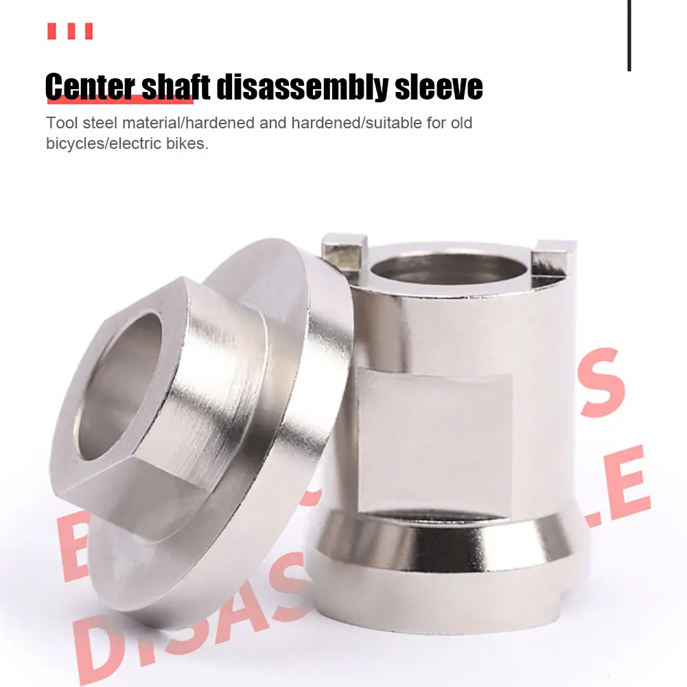 

Bicycle Bottom Axis Disassembly Tool Bike Bottom Bracket Remover Repair Spanner Lock Ring Fixed Headset Wrench