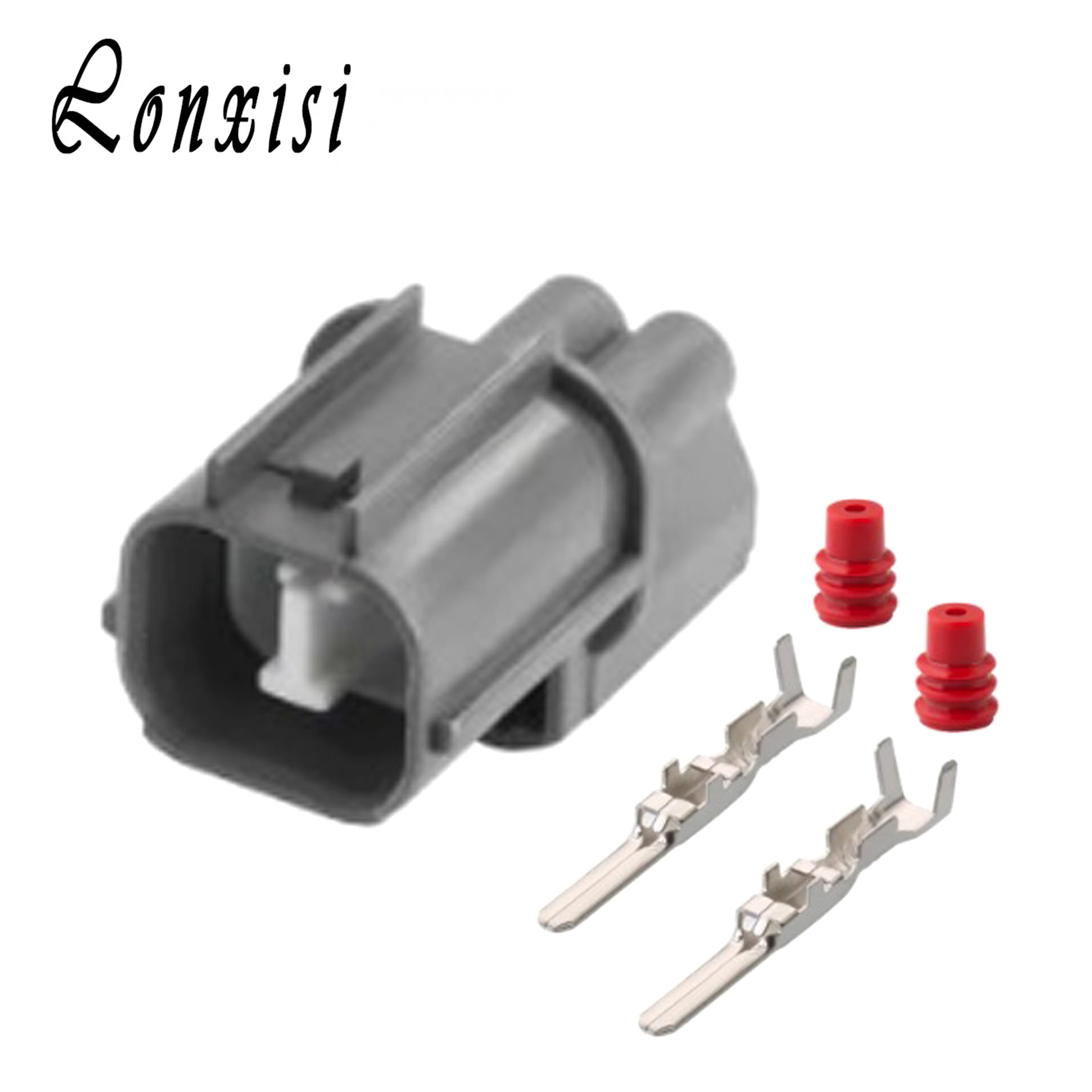 2/10/20/50 Sets 2 Pin Sumitomo Waterproof Electrical Female Male Connector 6181-0070 6189-0129 For Honda Fog Light Horn Socket