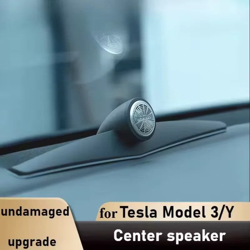 For Tesla Model 3 Model Y B2 Central Console Tweeter Speaker Plug and Play High-frequency Sound Convergence