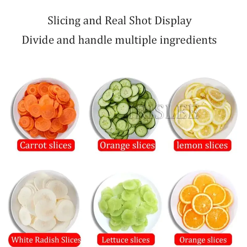 Fruit Vegetable Slice Cube Cutting Machine Electric Dicing Machine Potato Onion Vegetable Carrot Banana Chips Dicer 220V