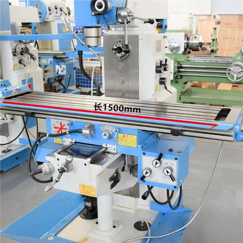 X6332 vertical and horizontal dual-purpose drilling and milling machine, universal milling machine