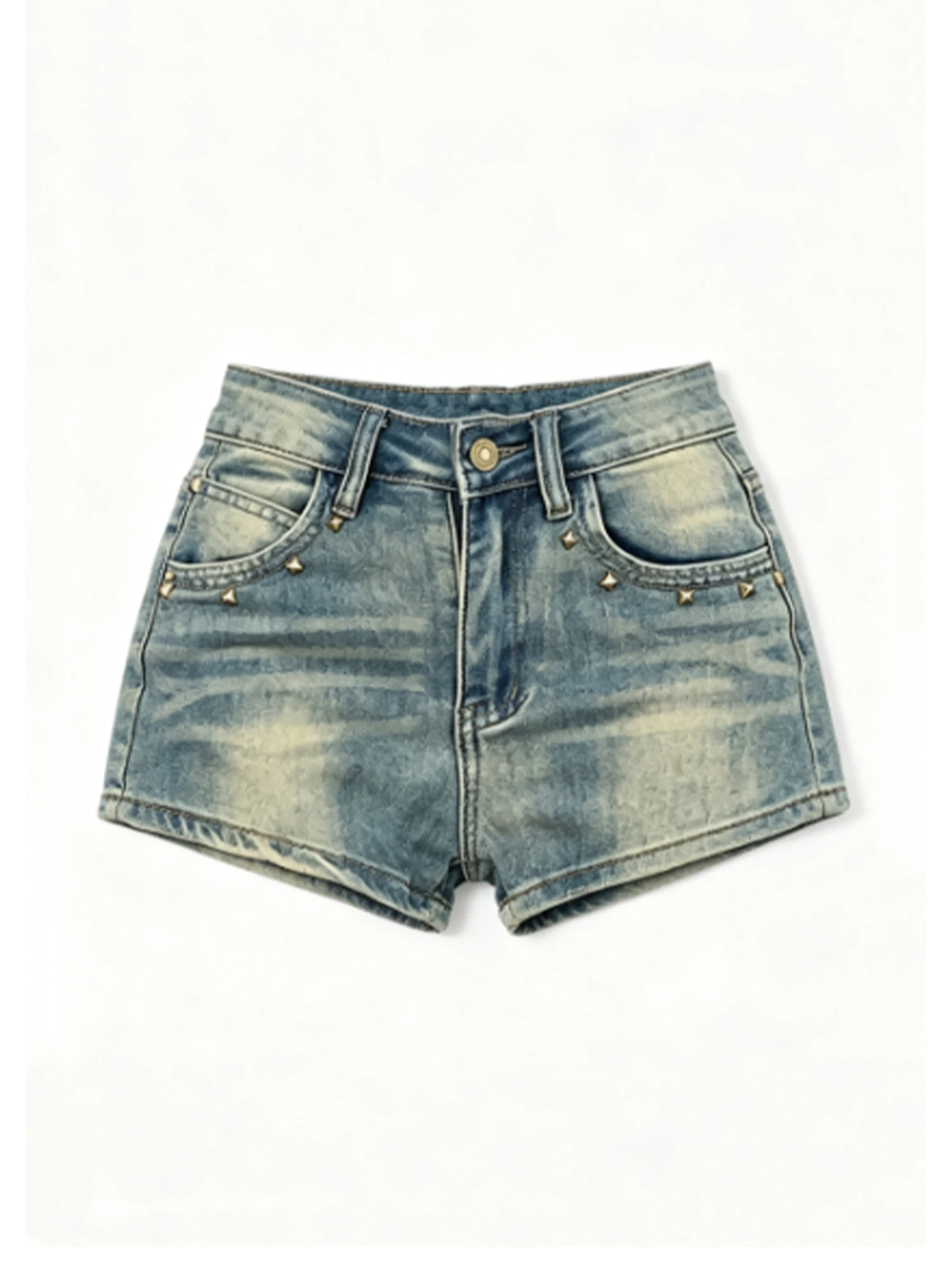 Women Blue Mini Jean Shorts High Waist Booty Denim Shorts Vintage 2000s Y2k Gyaru Slim Fit Cowboy Hot Pants Summer Clothes 2026