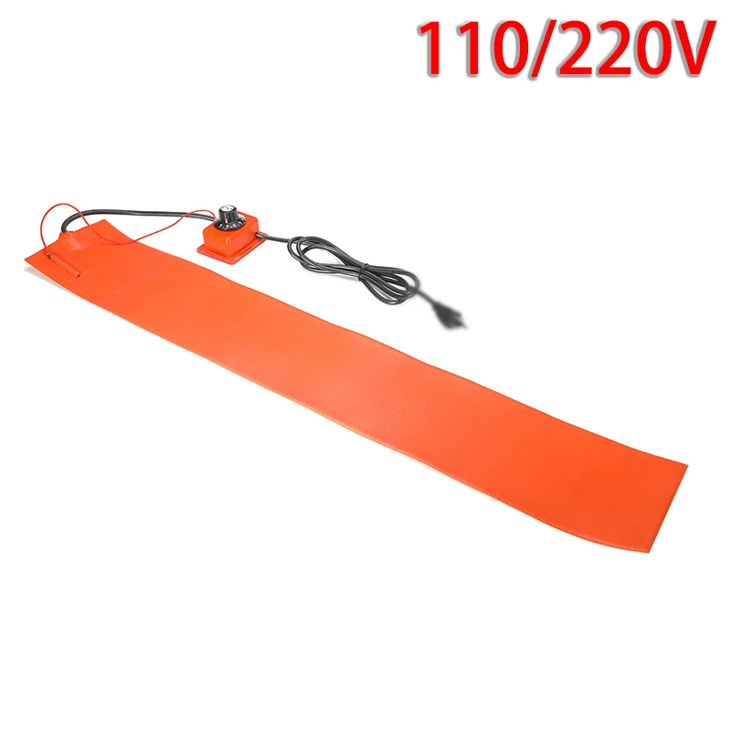 Tappetino riscaldante in Silicone tappetino riscaldante 110/220V 1000W 15x91.5cm con Controller 30 -- 150 ℃ per cavo di alimentazione riscaldante per piegatura laterale della chitarra