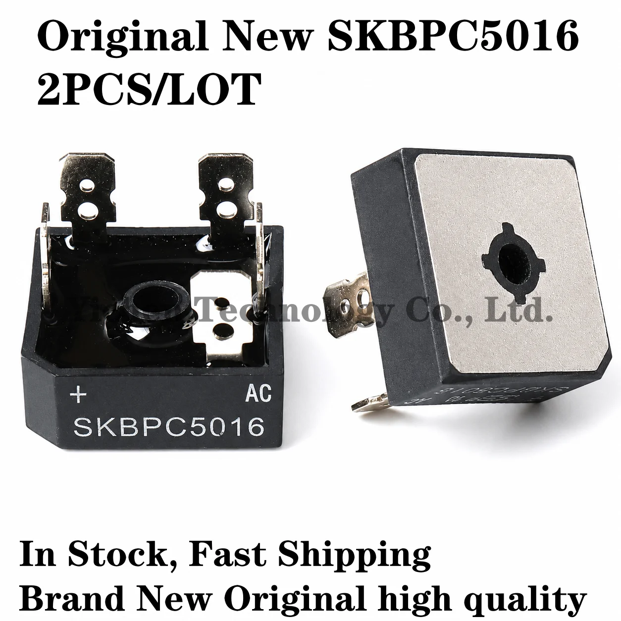 2PCS SKBPC5016 KBPC5016 C5016 DIP 50A 1600V SKBPC 5016 Three-phase rectifier bridge Five-legged