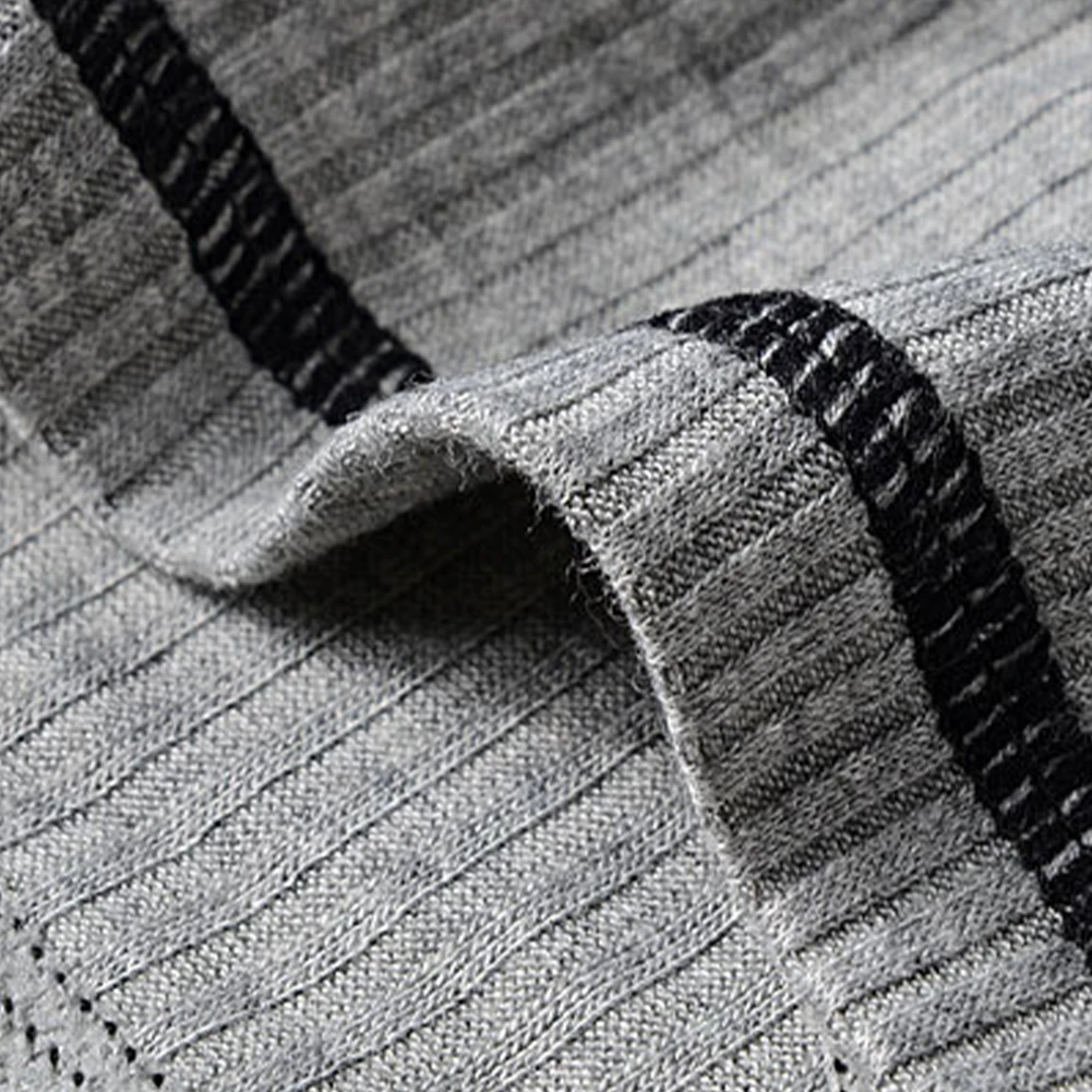 

Мужские модные боксеры из модальной ткани в рубчик, шорты с низкой посадкой, дышащее нижнее белье, мини-боксеры с выпуклостью, сексуальные трусики