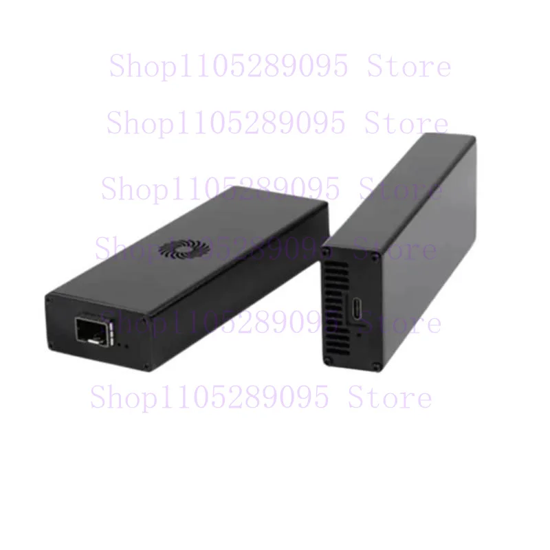 

1pcs USB4 10G SFP+ Ethernet Card Thunderbolt 3/4 Compatible Single Port 10GbE Adapter For iMac High-Speed LAN