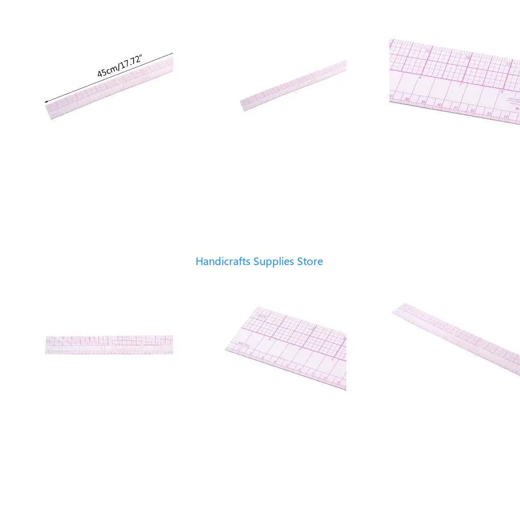 R1WA Multi-function Grading Ruler for Making Clothes Tailor Sewing Craft Tool Plastic