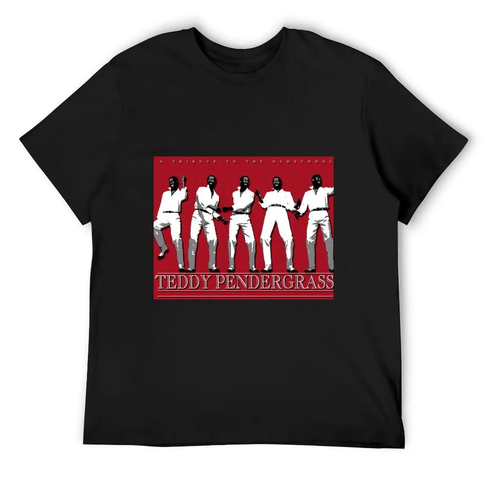 

Teddy Pendergrass Tribute D-1 Poster T-Shirt anime t shirts sports fans cute clothes anime stuff black t shirts for men