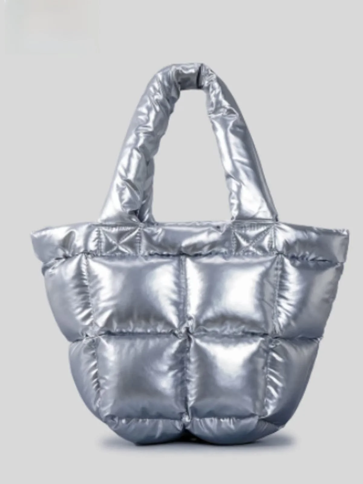 

Faionable mat Women's oulder Crossbody Bag with Space Cotton Padded Handbag Square id Pattern Nylon Buet Bag