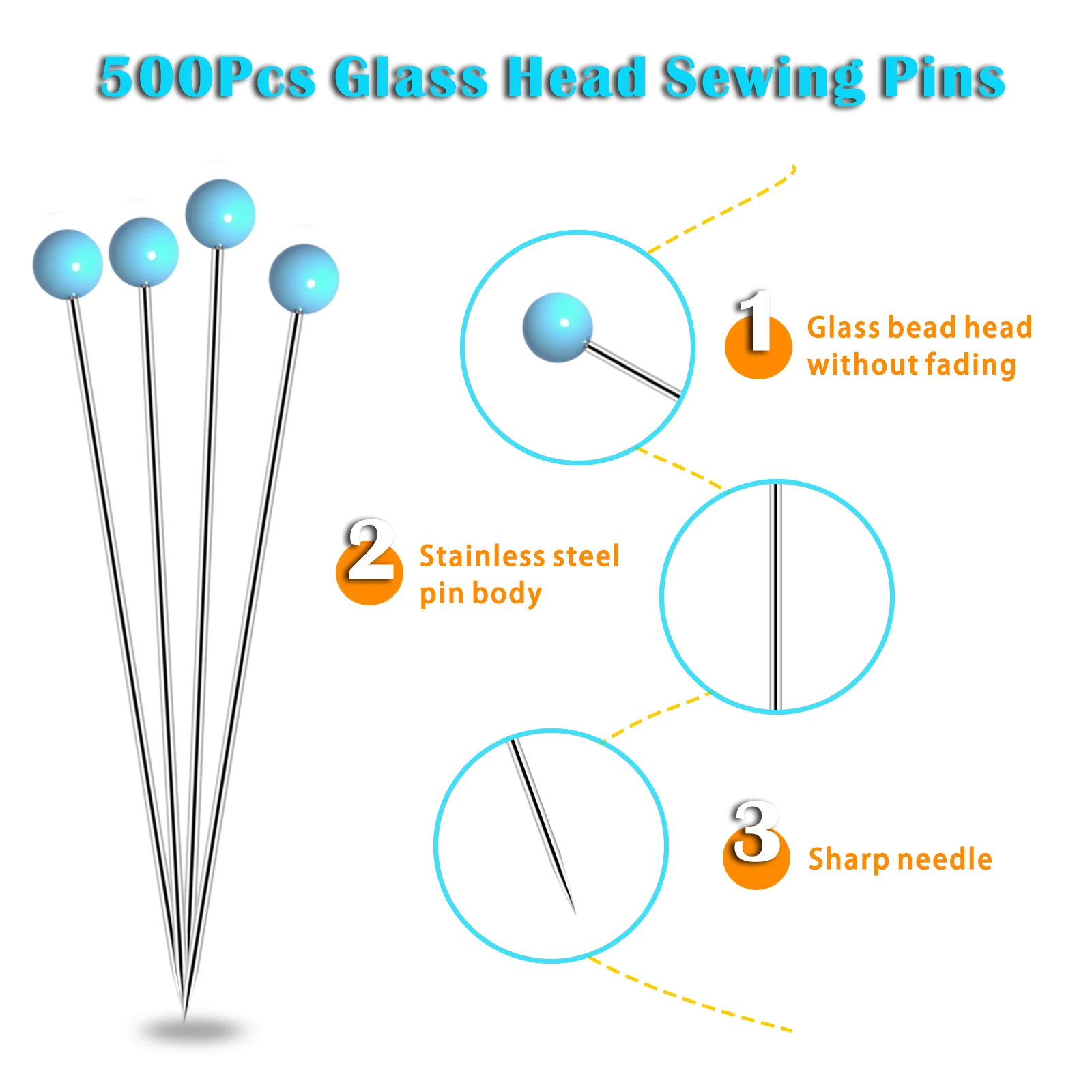 Thumbnail 2 - #87 Cheapest Straight Pins Deals You Can Get