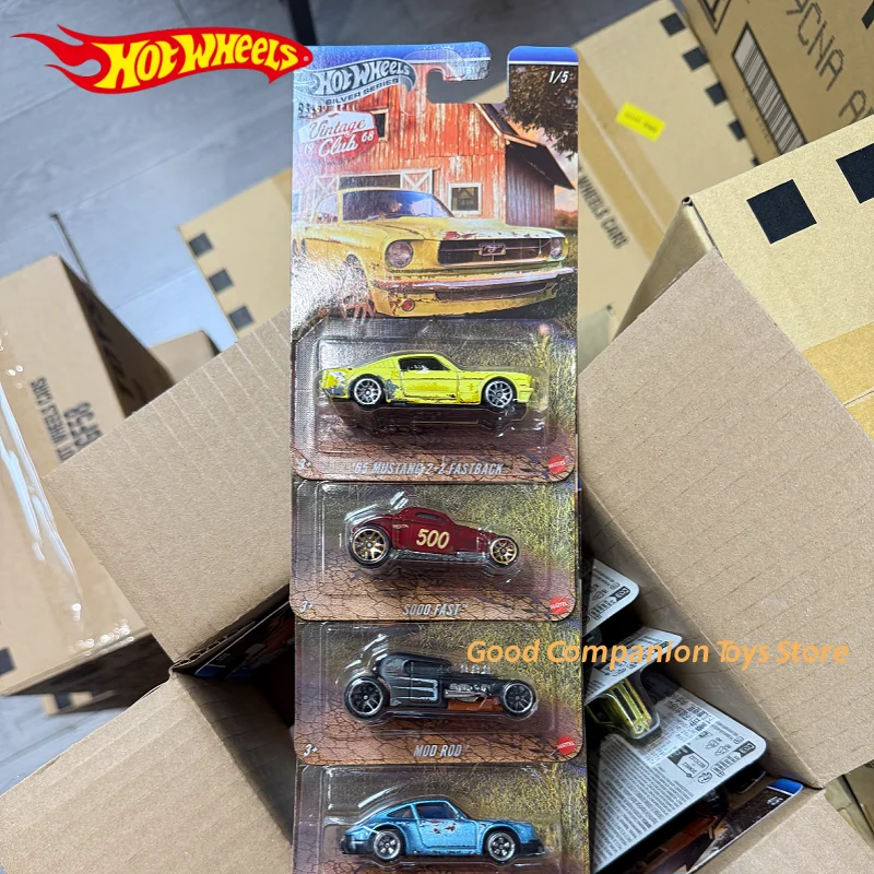 

В наличии Hot Wheels Classic Club Mustang Porsche 911 Volkswagen Beetle Ретро легкосплавный автомобиль HRT81 Серебряная этикетка литая модель автомобиля