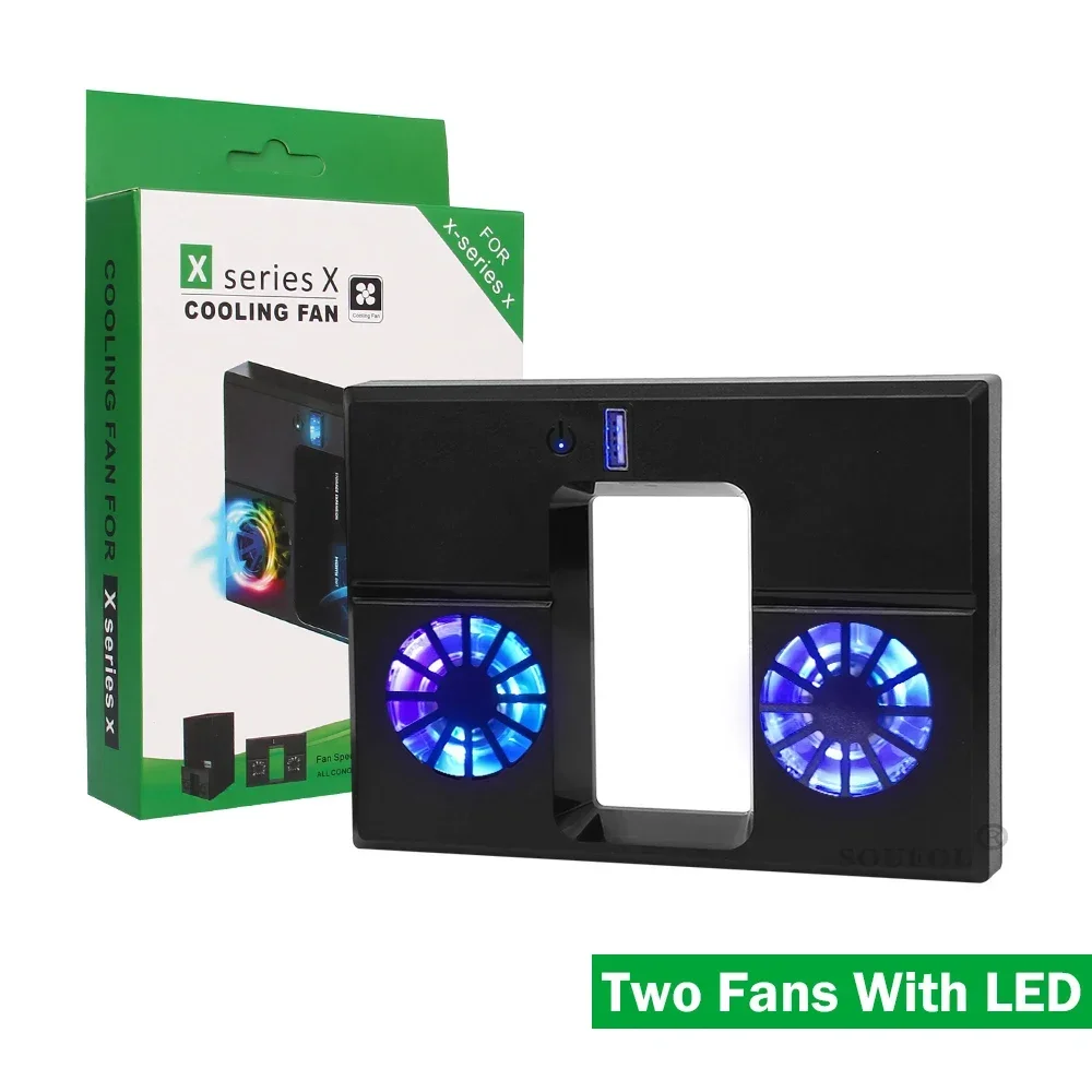 RGB Cooling Fan For Xbox Series X Console Game Host Cooling 