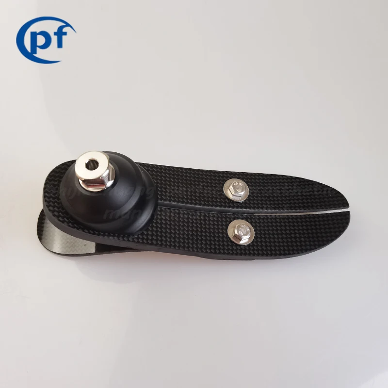 Low Ankle Carbon Fiber Elastic Foot  Prosthetic Leg Artificial Limbs Lower Medical High Quality Orthosis Carbon fiber 1CF-005