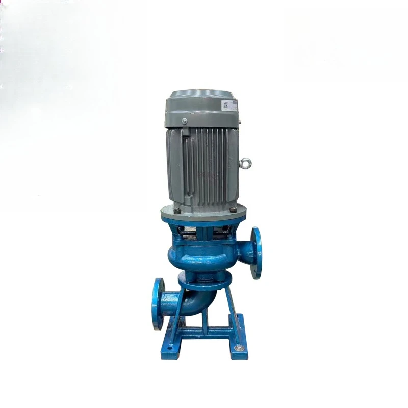 Vertical sewage pump shock-absorbing base, hotel kitchen wastewater discharge underground booster