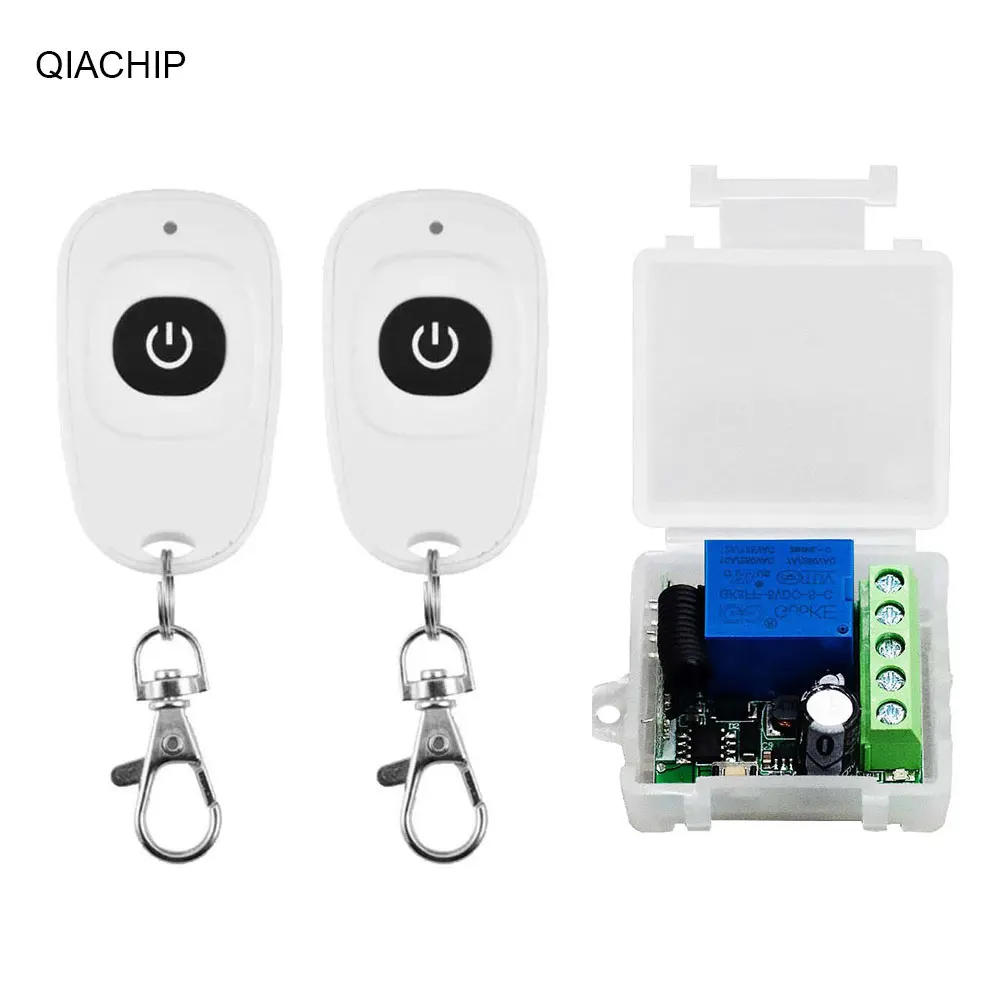 433 Mhz Fernbedienung Schalter DC5V 12 V 24 V 36 V 48 V 60 V 1CH Drahtlose Relais empfänger Modul RF Sender 433,92 Mhz Fernbedienung