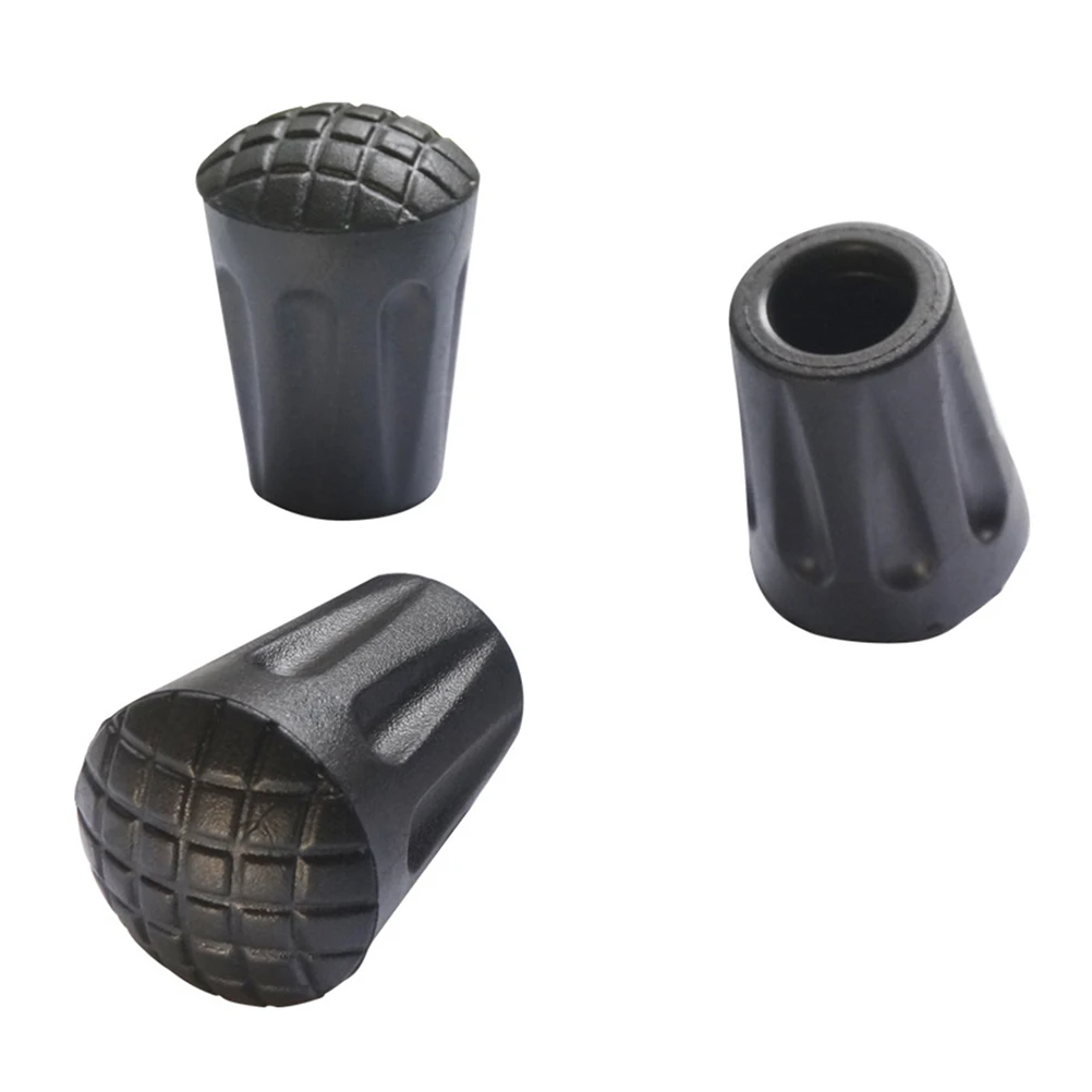 

6pcs 3.3Cm Anti-Skid Hiking Sticks End Cover Tips Wear-Resisting Light Weight Durable For Walking Crutch Tips Outdoor
