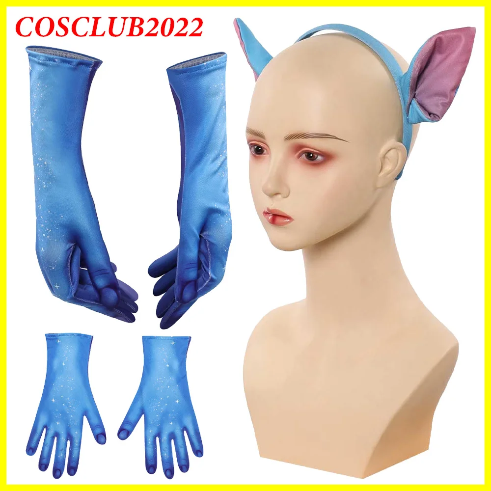 

Фэнтези Аватар, перчатки для косплея, повязка на голову, синие уши эльфа, Путь фильма, вода, костюм для ролевых игр, аксессуары, карнавальный реквизит на Хэллоуин