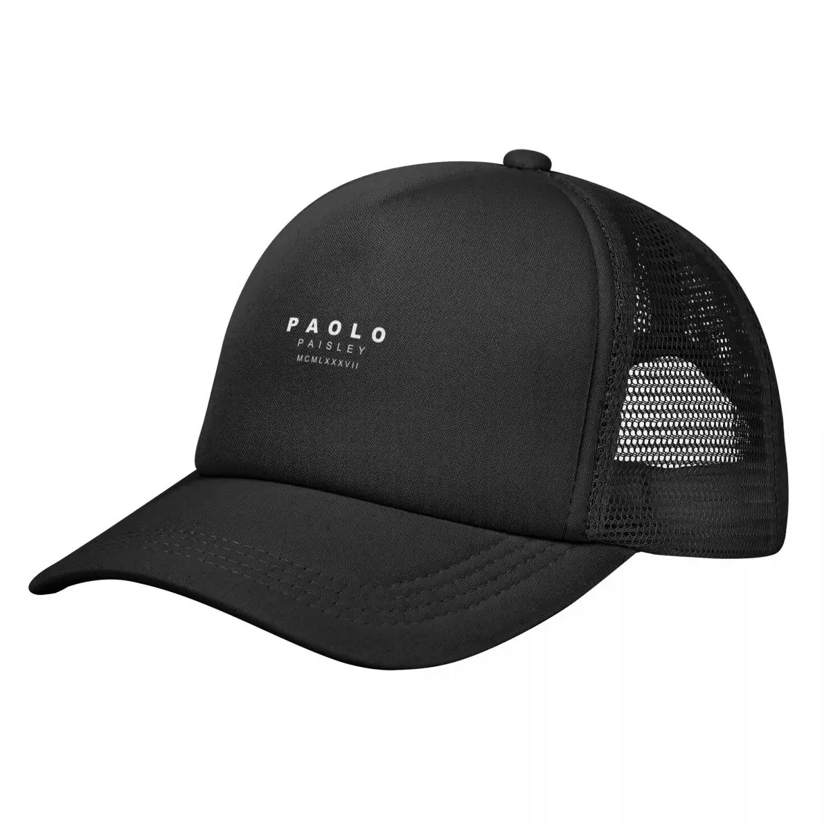 

Paolo 1987 Baseball Cap Luxury Brand dad hat Big Size Hat Luxury Woman Men's