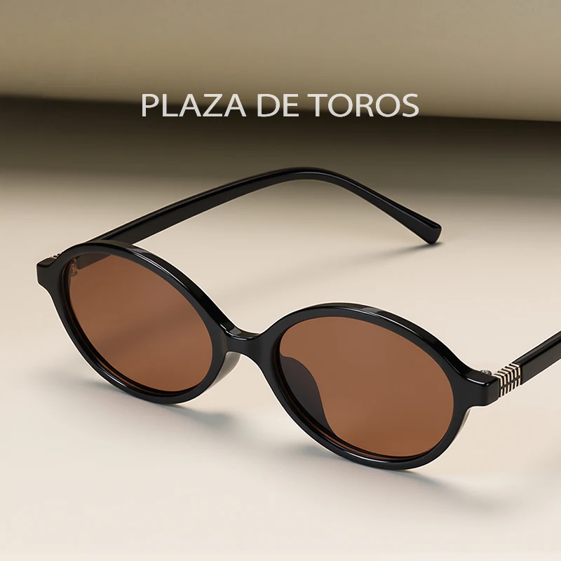 

Luxurious Small Oval Sunglasses Women Oval Vintage Brand Designer Sun Glasses Men Outdoor Shades Female Eyewear UV400