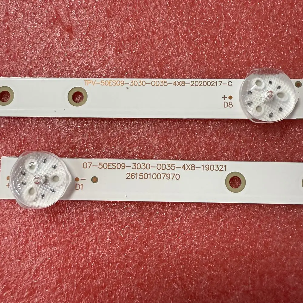LED Backlight Strip สําหรับ 07-50ES09-3030-0D35-4X8 50PUD6654 50PUG7625 50PUF7294 78 43