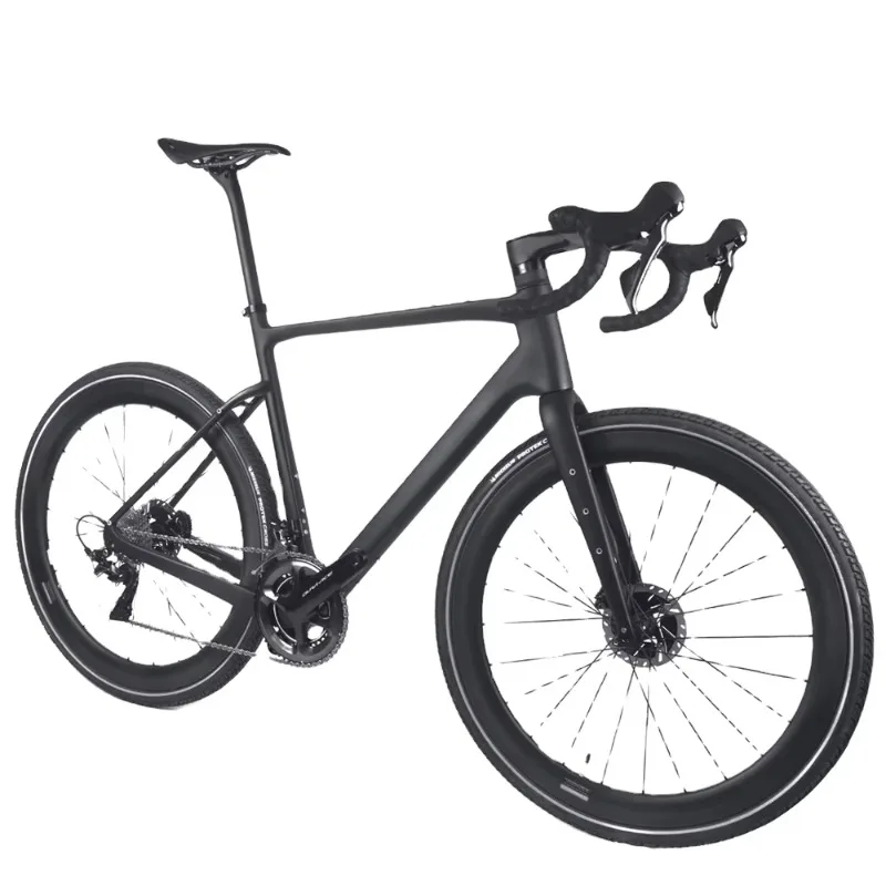 

R8070 Carbon Fiber Gravel Bike with Aero Road Features and 40C Tires