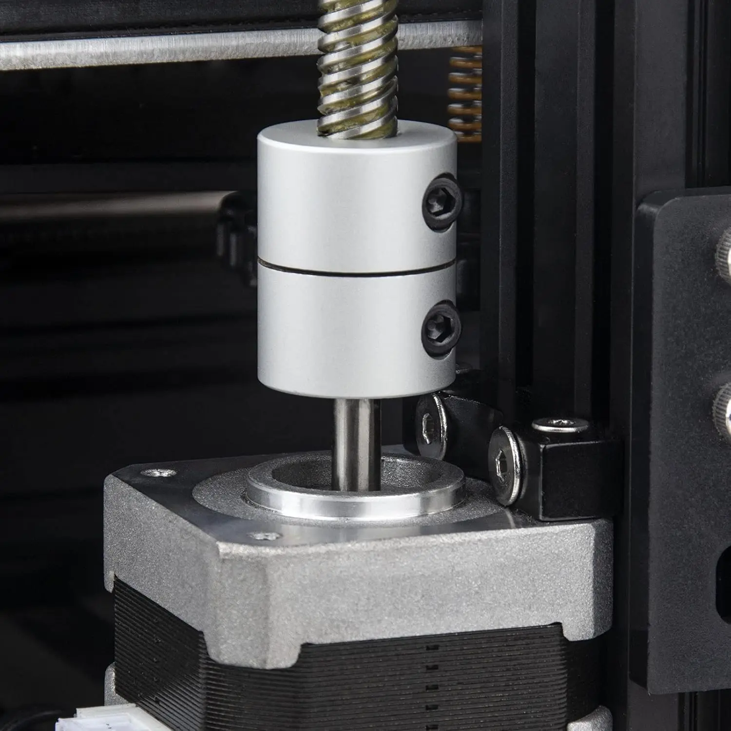 Offizielle flexible Creality-Kupplungen, 5 mm bis 8 mm, 3D-Wellenkupplung, Aluminiumgehäuse, starre Kupplung für Ender 3 V2/PRO/CR10-Serie – Detail 6