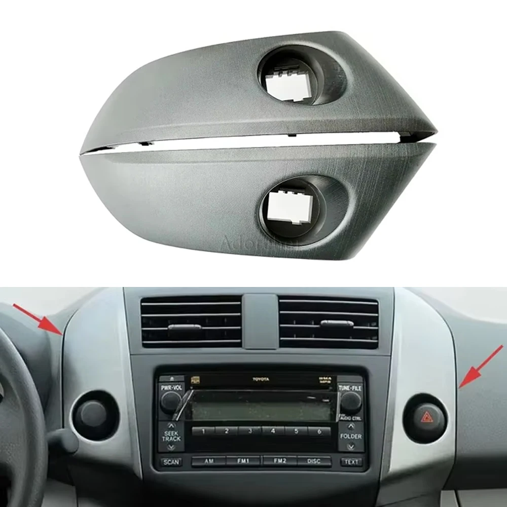 

Совместимость с Toyota RAV4 2006 55412-42060-B1, автомобильное воздуховыпускное отверстие, приборная панель, отделка, декоративные аксессуары