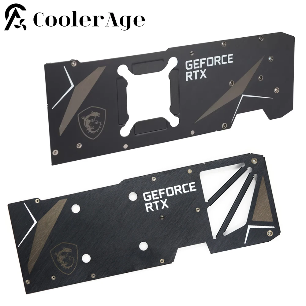 New Original Video Card Backplane For MSI RTX 3070Ti 3080Ti 3090 Ventus 3X Replacement Graphics Card Backplate