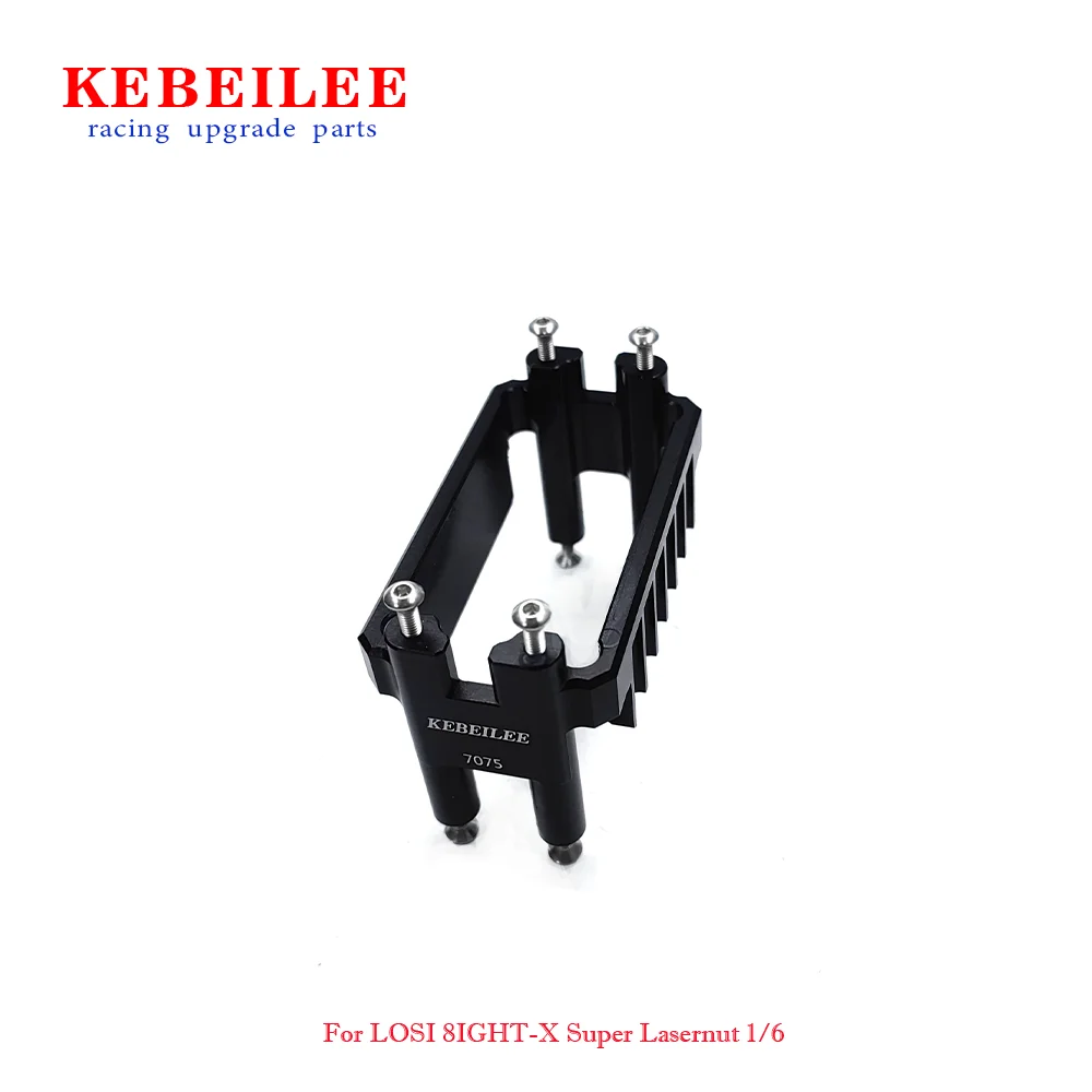 EllBEILEE-Support de servo CNC Alu7075, pour Losi 8IGHT-X Super Lasernut 1/6 8S