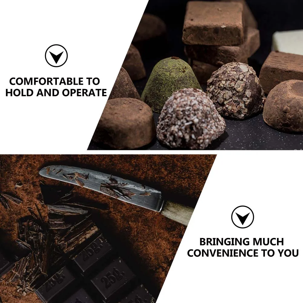 

3pcs Truffle Slicer Cheese Scraper Chocolate Shaver Vegetable Peeler Tool Stainless Steel Kitchen Gadget Slicing Chocolate