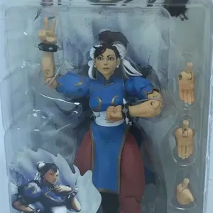 PVC Actionfigur Sammlerstücksmodell Spielzeug, Street Fighter, Chun Li Ryu Ken, Guile Akuma, artikuliert 10 Hauptverkäufe Original Ken Doll artikuliert - №4