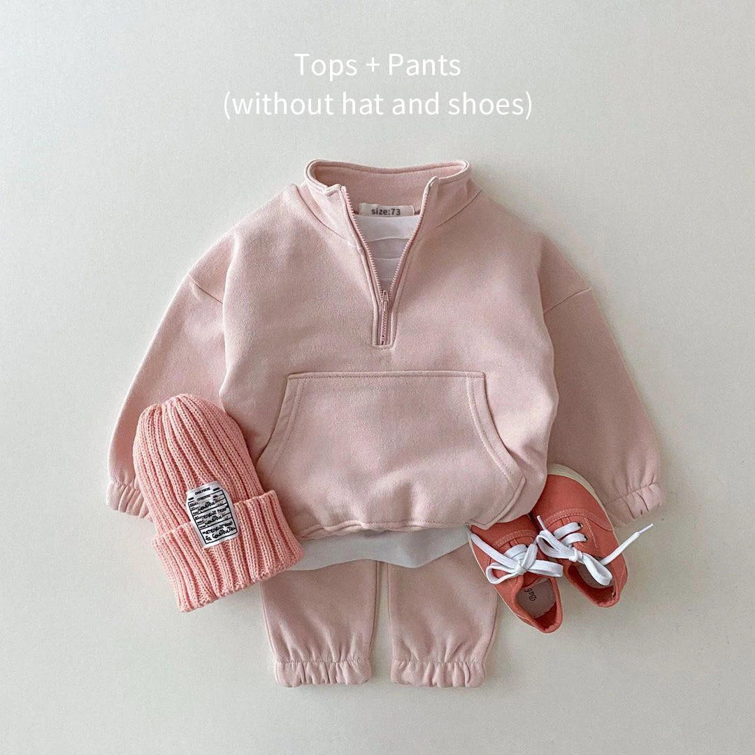 Children Clothing Sets Outfits Kids Sports Wear Sweatshirt+Pants 2 Piece Suit Baby Boys Tracksuit Toddler Girl Clothes Sets