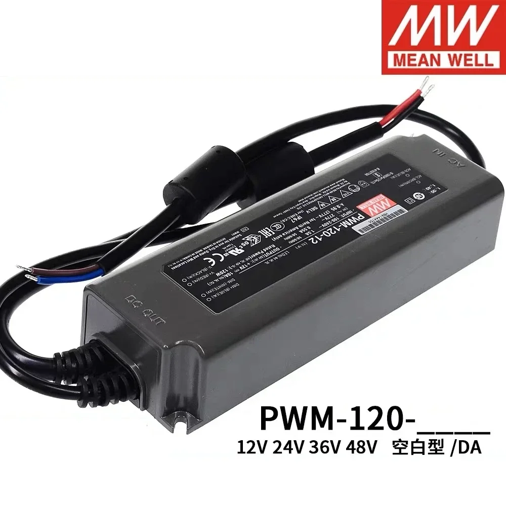 

MEAN WELL PWM-120-12 PWM-120-24 PWM-120-24DA2 PWM-120-24KN PWM-120-12KN constant voltage PWM signal output IP67 waterproof PFC