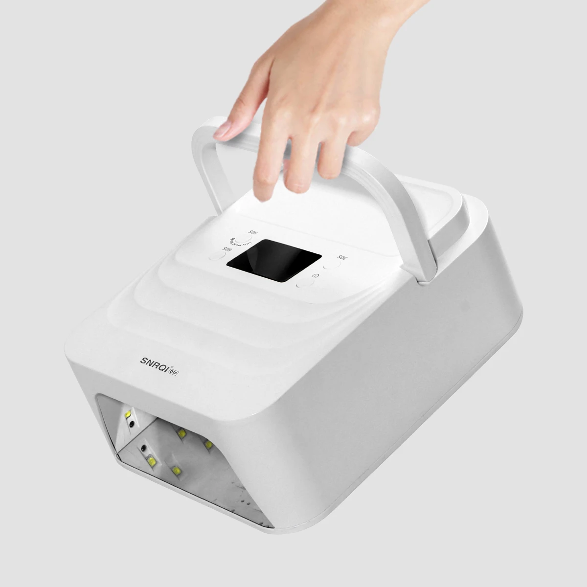 مجفف أظافر ببطارية LED 48، مصباح أظافر LED، معالجة مصباح الأشعة فوق البنفسجية، جميع طلاء الأظافر الجلية، العناية بالأظافر بمستشعر الحركة، أدوات صالون العناية بالقدم، l