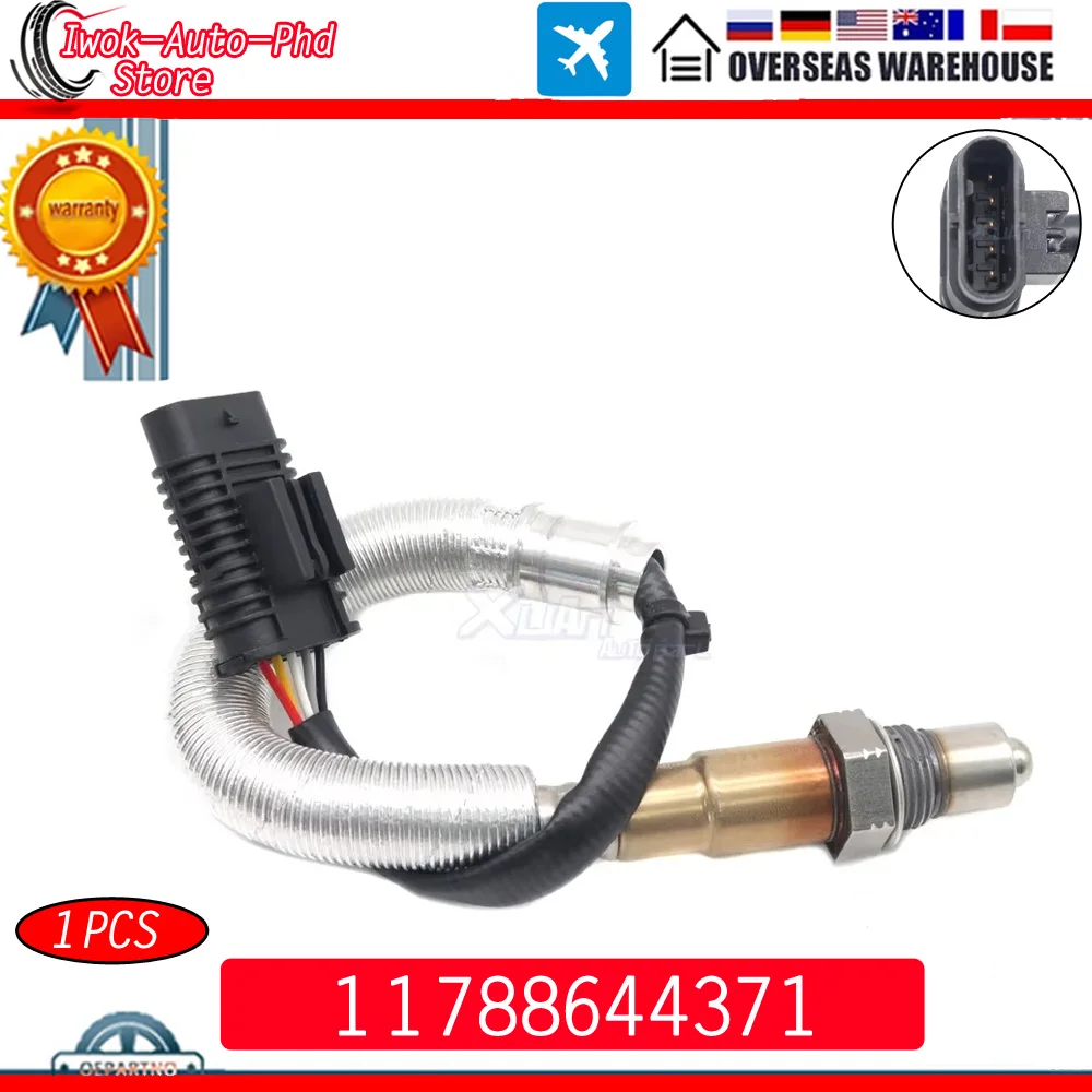 

11788644371 Car Front Upstream Air Fuel Ratio Lambda O2 Oxygen Sensor For BMW 4 5 6 7 Series X3 X4 340I 440I 234-5712 8644371