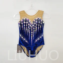 LIUHUO Rhythmic Gymnastics Leotard Competitive Cheerleading Performance For Children