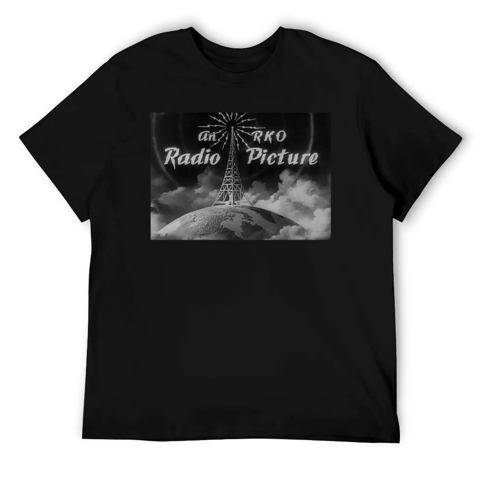 

RKO An RKO Radio Picture Movie Studio Screen Printed T-Shirt anime tshirt funny t shirts cotton T-Shirt