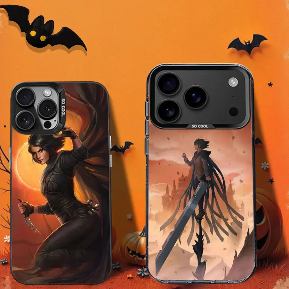 

M-Mistborn VinS Trilogy Phone Case For iPhone 16,12,13,17,15,1,11,Mini,Pro,SE,XS,MAX,Black Matte Silicone Cover