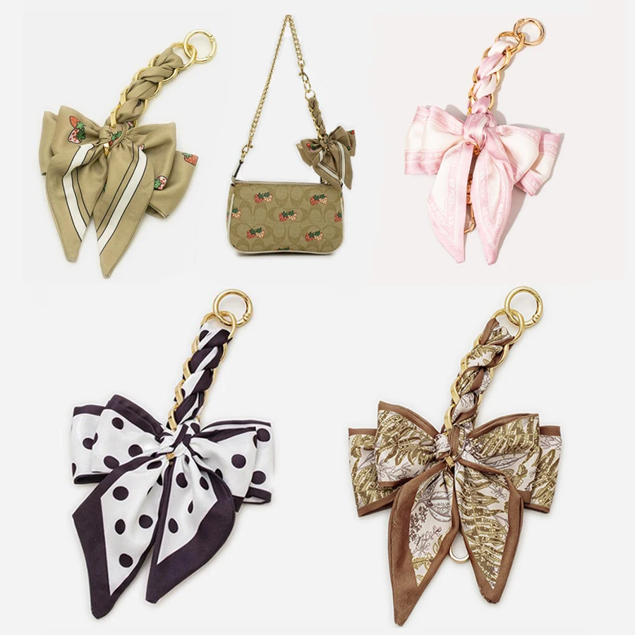 Hot Sale Bag Extension Chain Bow Bag Strap Chain Bag Hanging Chain Strap DIY Bag Chain Adjustment Extended Shoulder Armpit