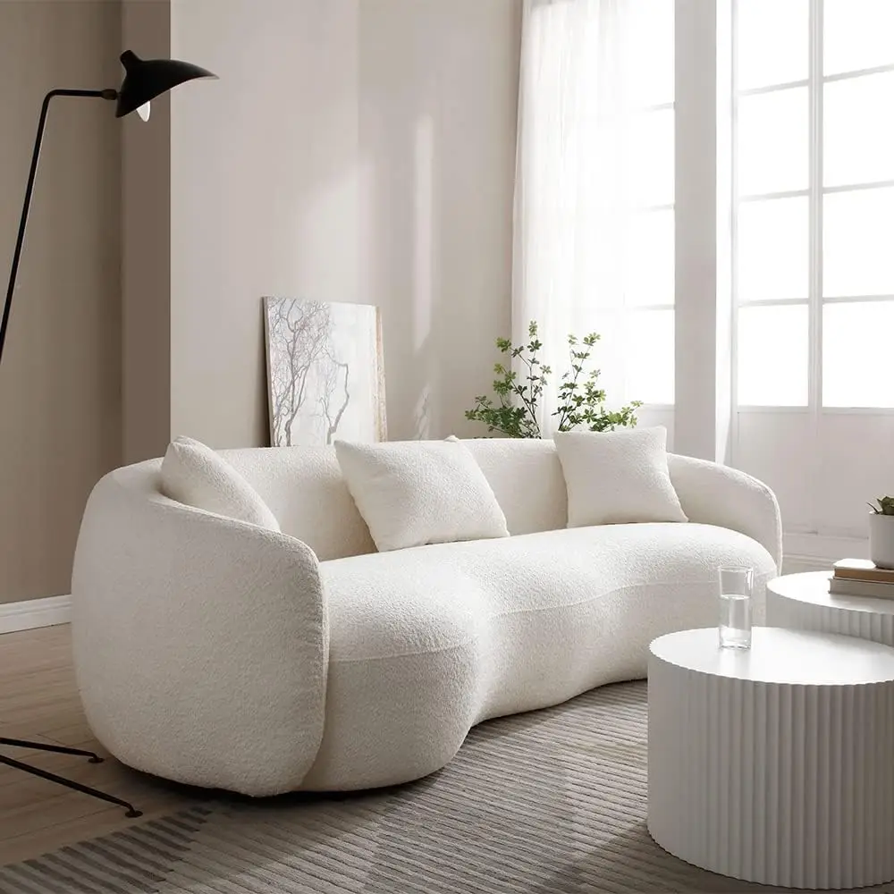 Simple modular combination sofa set cashmere comfortable fabric