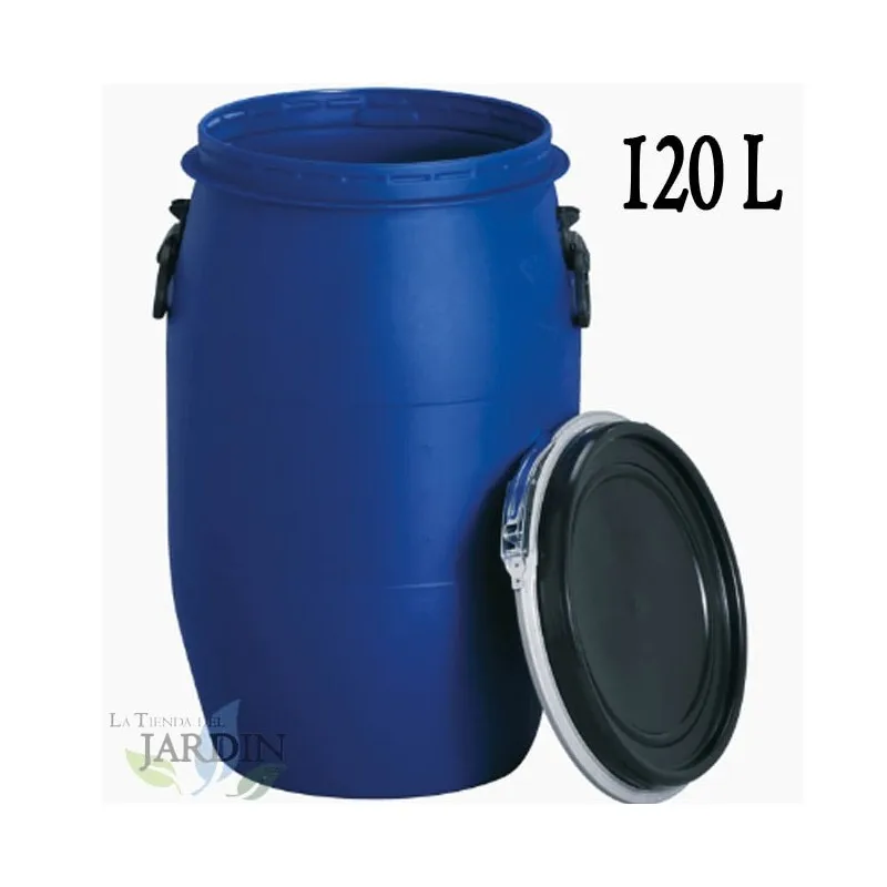 120 litre food polyethylene macerate barrel