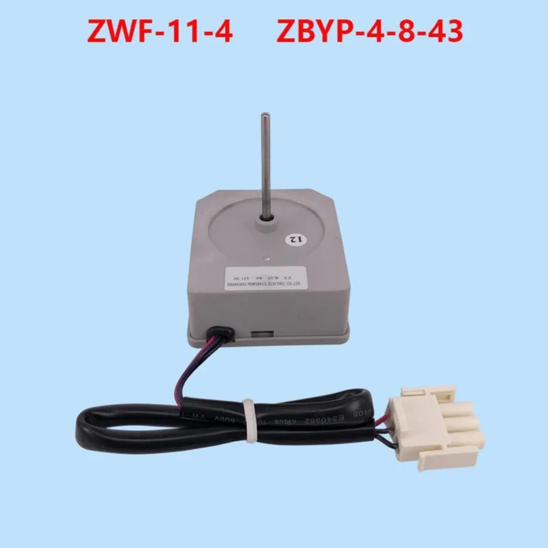 A52Q-Kühlschrank-Kondensatorlüftermotor ZWF-11-4 für Meiling ZBYP-4-8-43 DC 12V Kühlgebläsemotor-Baugruppe – Detail 3