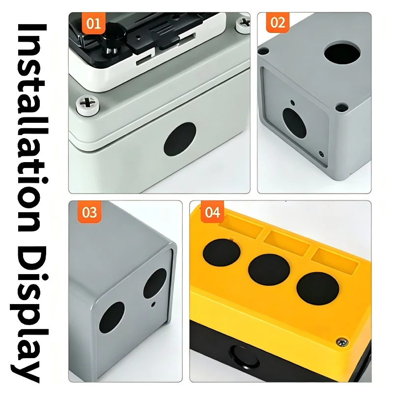 Plastic Hole Plug White Black 5mm-45mm Round Snap On Cover Dust Caps Wall Desk Holes Plugs