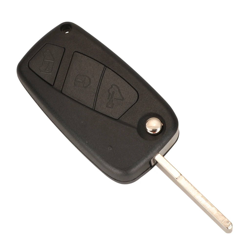 Jingyuqin 2 3 Tasten Flip Folding Remote-Car Key Shell Fall Für Peugeot Boxer Für Citroen Relay Für Fiat Ducato SIP22 Schlüssel Klinge