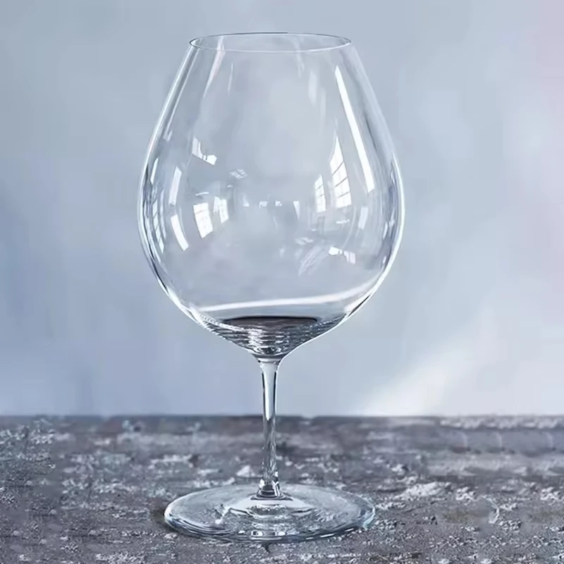 Copa de vino corta serie CAVA japonesa hecha a mano extremadamente delgada artesanía dominante copa perfecta impecable estilo KIMURA